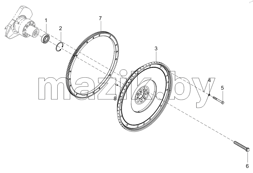  160102130004A044 Flywheel Group