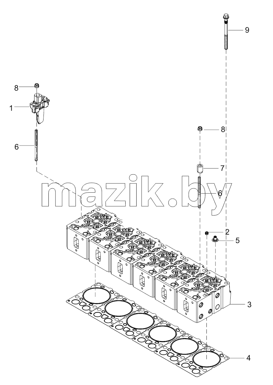  160102130004A046 Cylinder Head Group