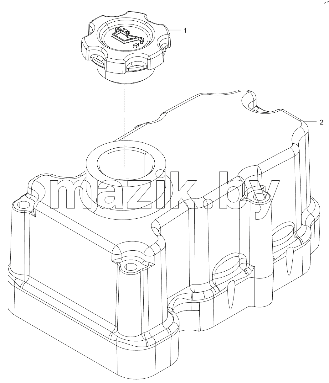  61001586 Cover Assembly, Cylinder Head