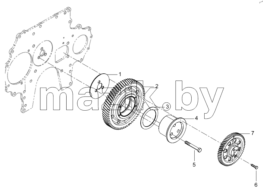  160102130004A051 Gear Drive Group