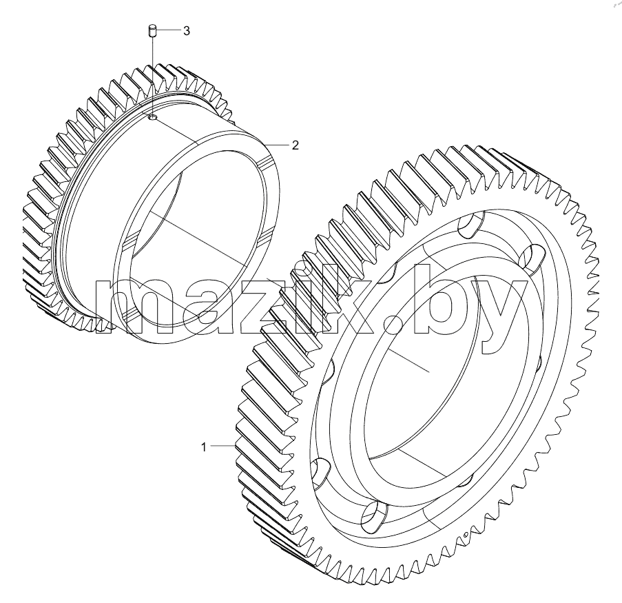  160102130003A041 Idler Gear Set