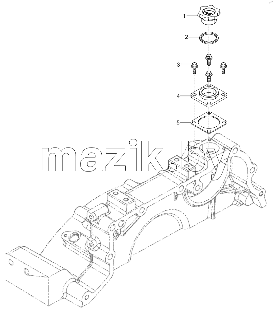  160102130004A061 Oil Filling Tube Group