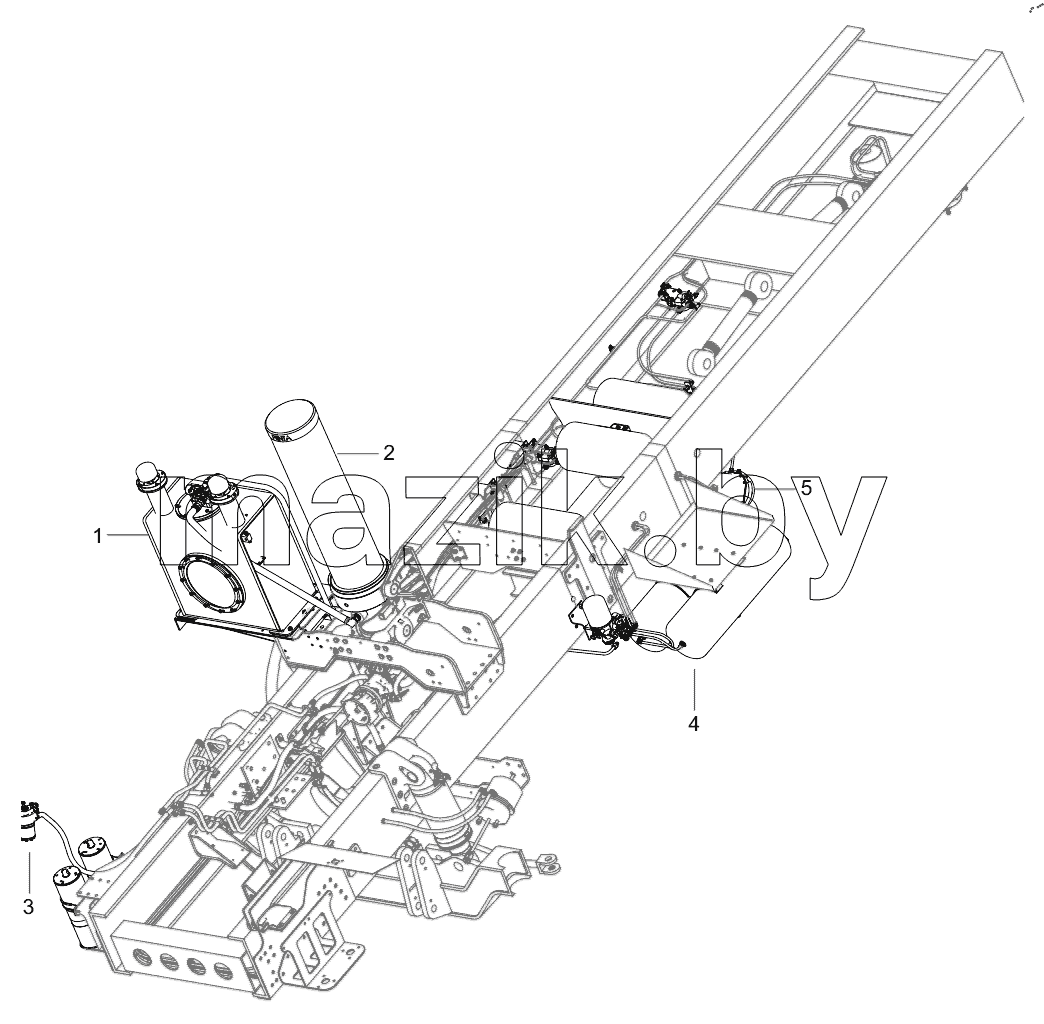  ODT004989629 Hydraulic System assembly