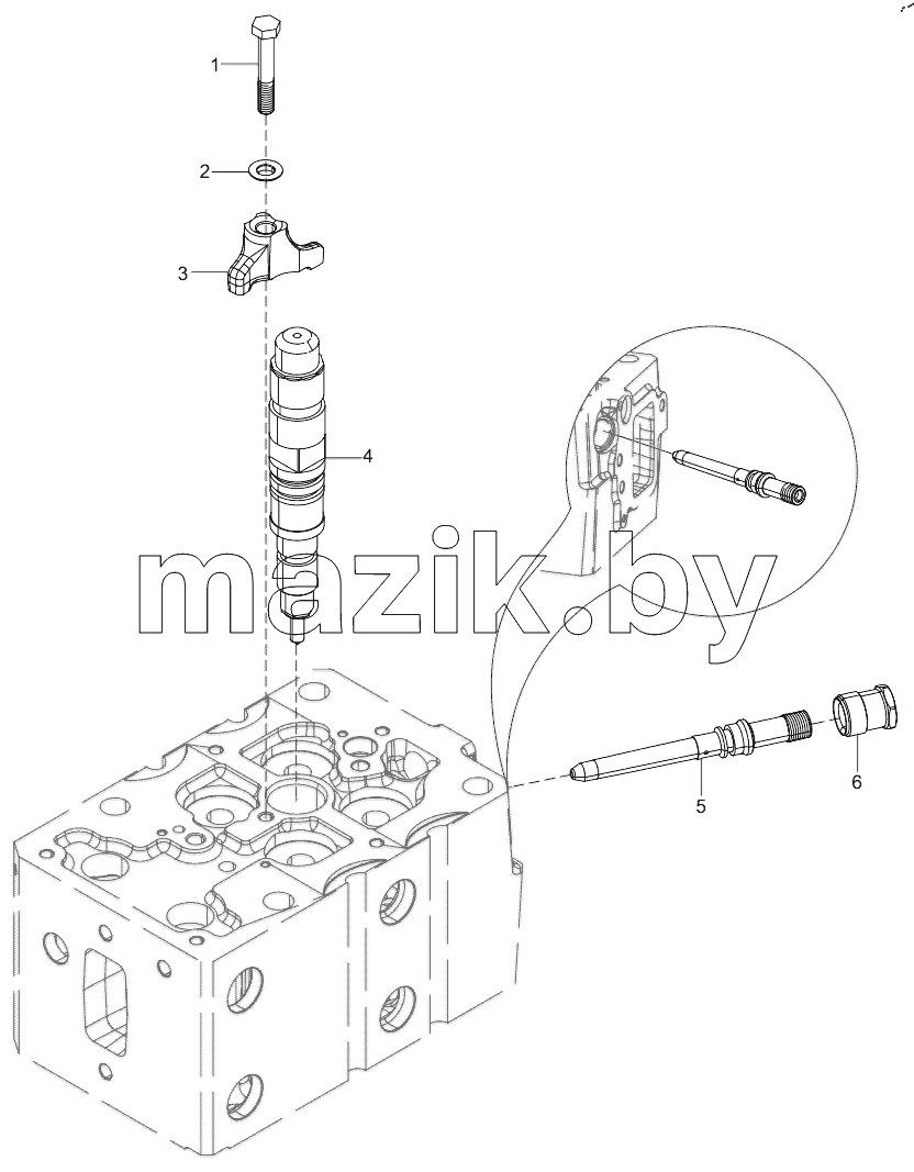  160102130004A071 Fuel Injector Group
