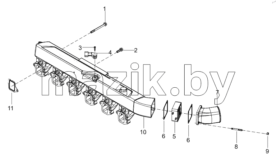  160102130004A076 Intake Manifold Group