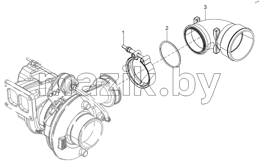  160102130004A079 Compressor Pipe Group