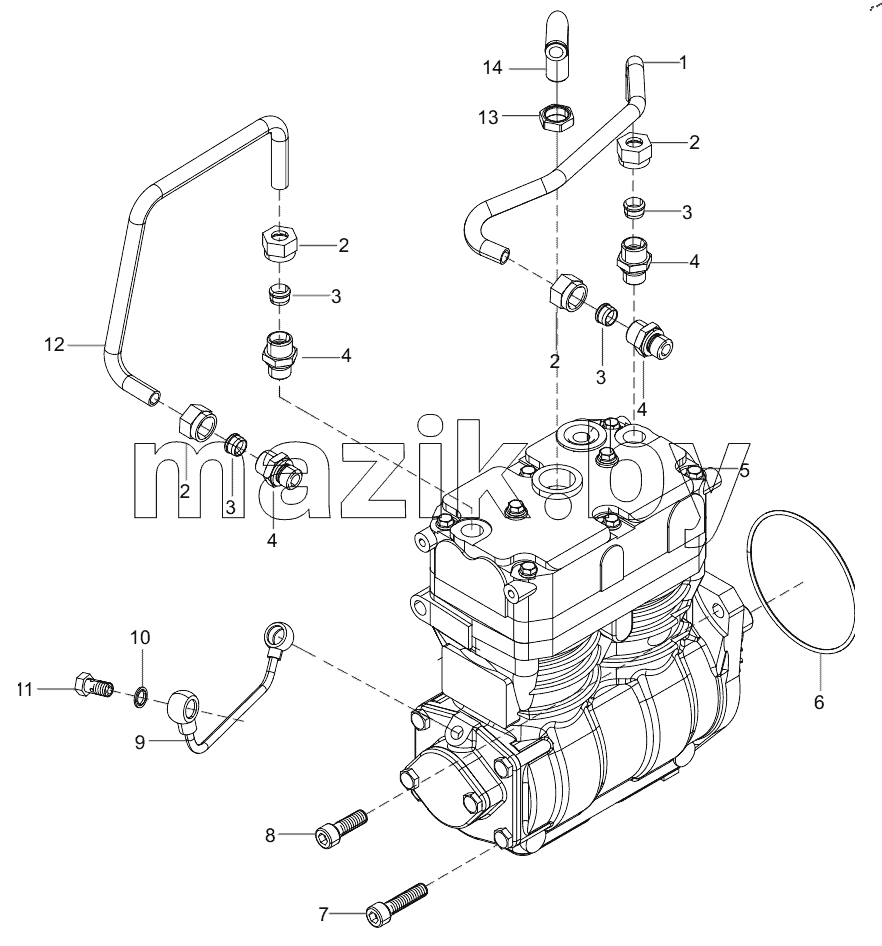  160102130004A081 Air Compressor Group