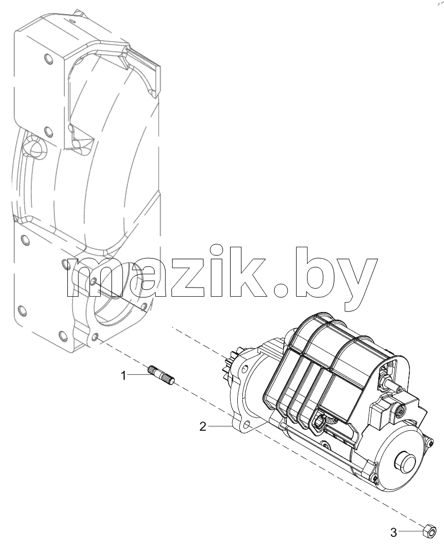  160102130004A084 Starter Motor Group