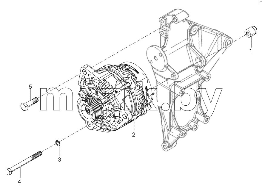  160102130004A089 Alternator group