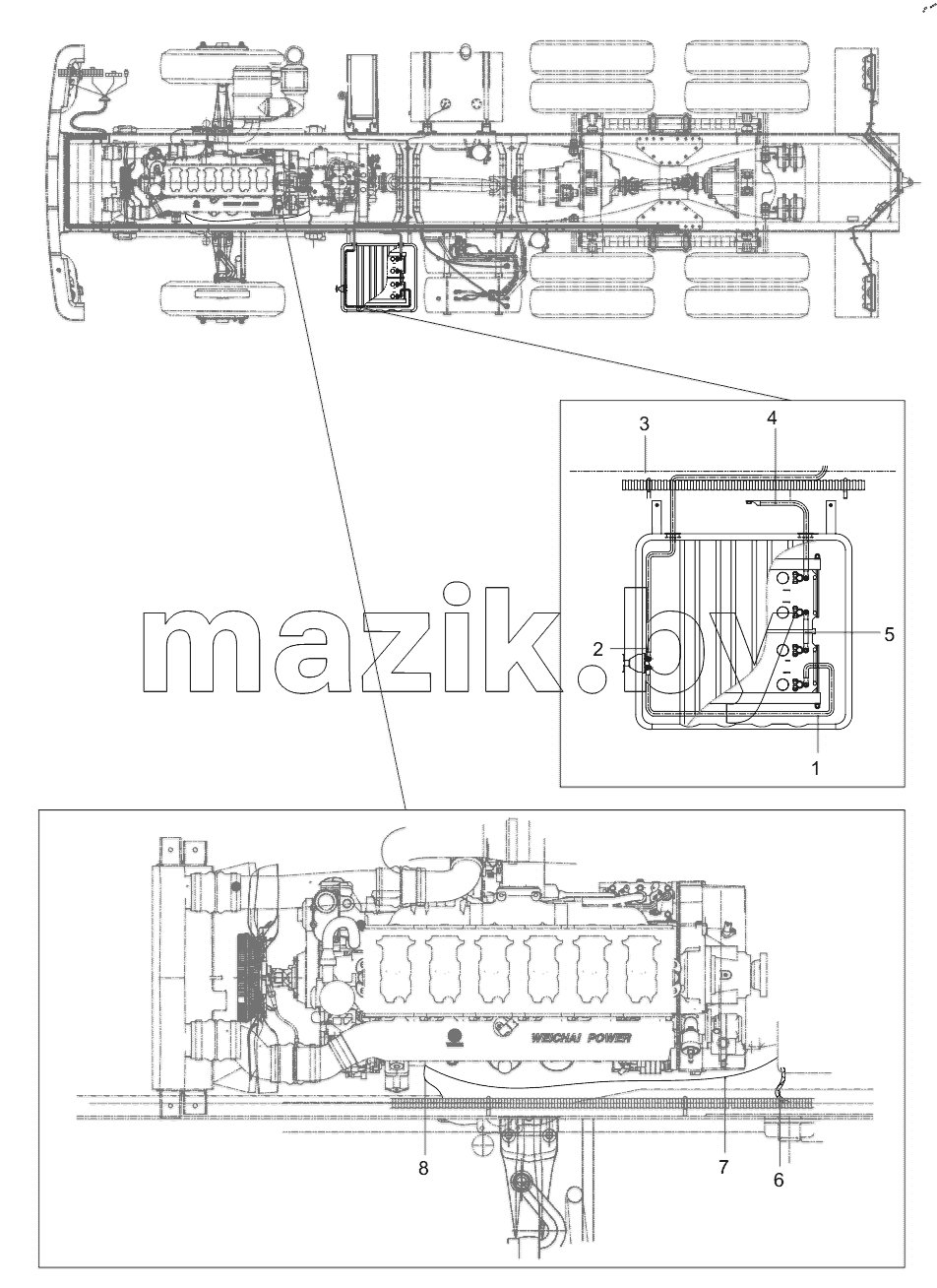  ODT004973846 Power Line Assembly