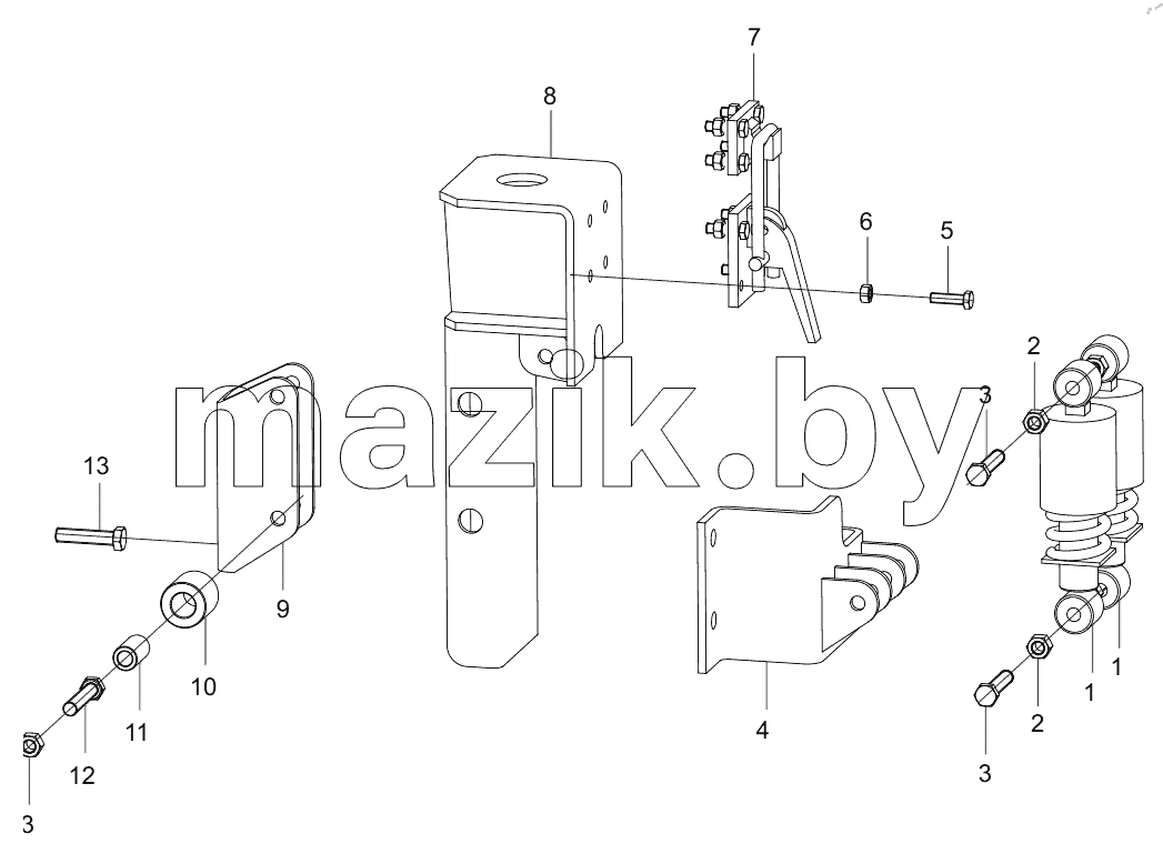  ODT004769990 Rear Suspension
