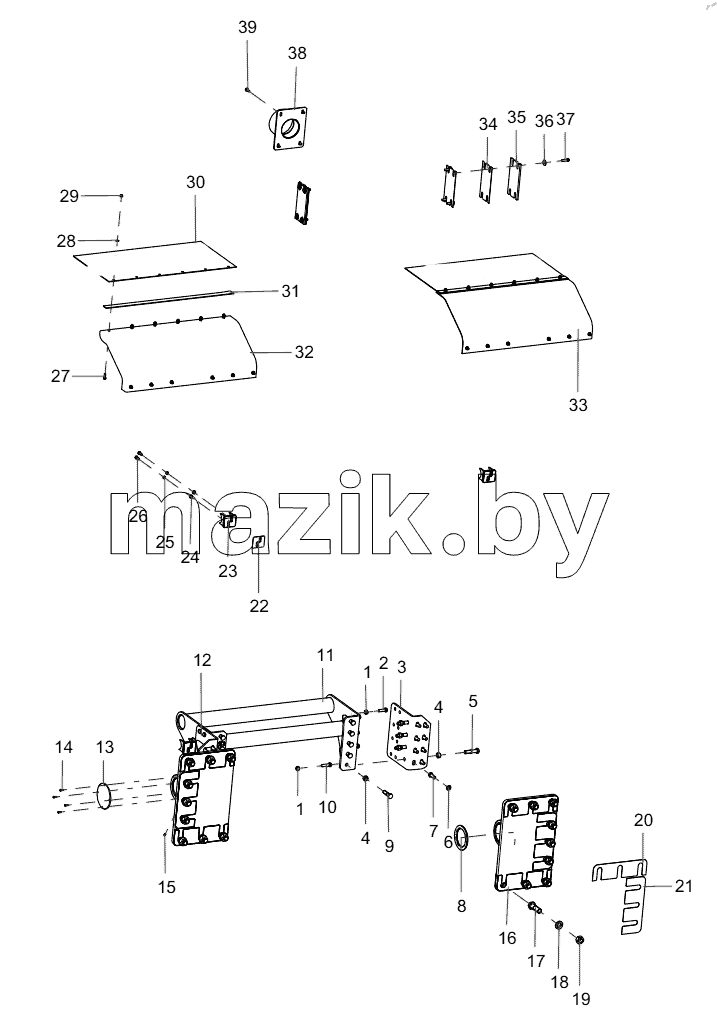  ODT005793147 the Packing Case Assembly