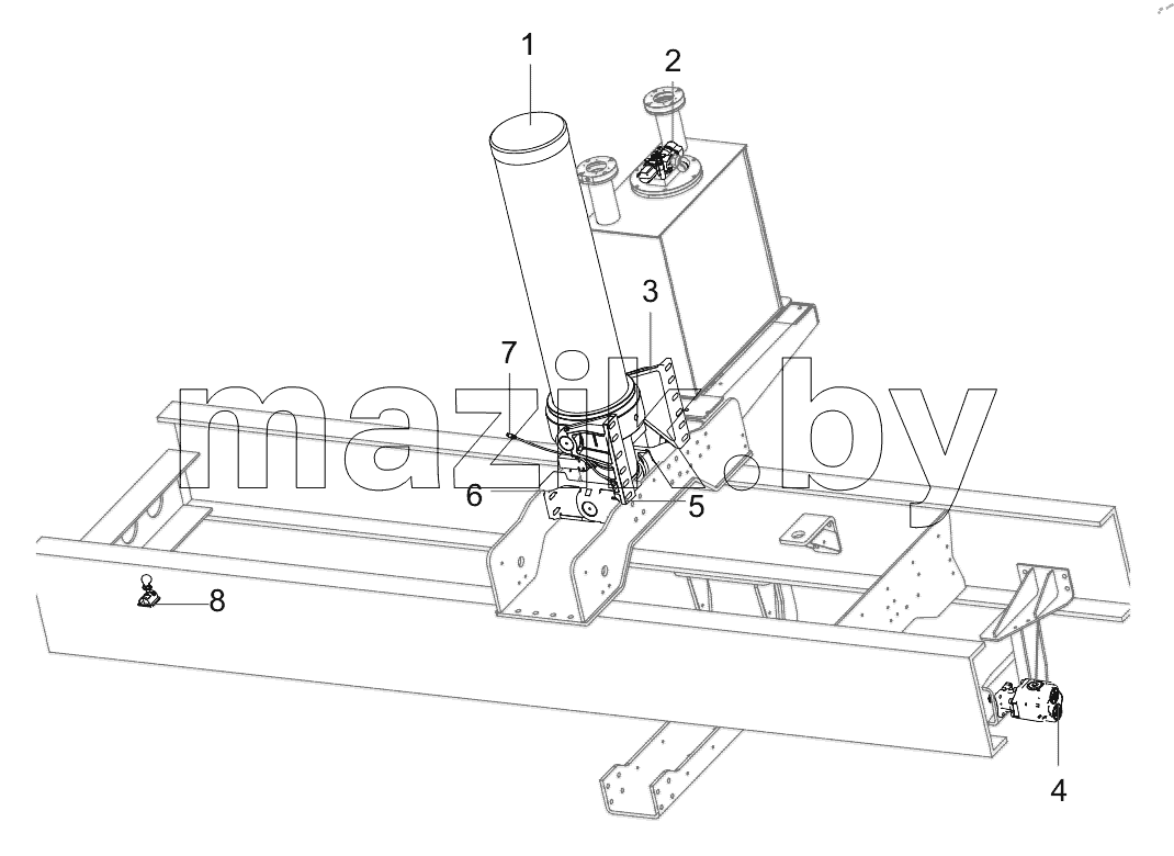 152400000028A Hydraulic lifting device