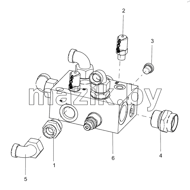  ODT004768582 Steering Valve Assembly