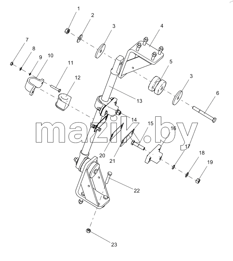  ODT004705728 Gearbox Rear Suspension