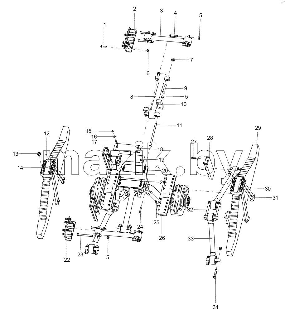  ODT004983834 Rear Suspension