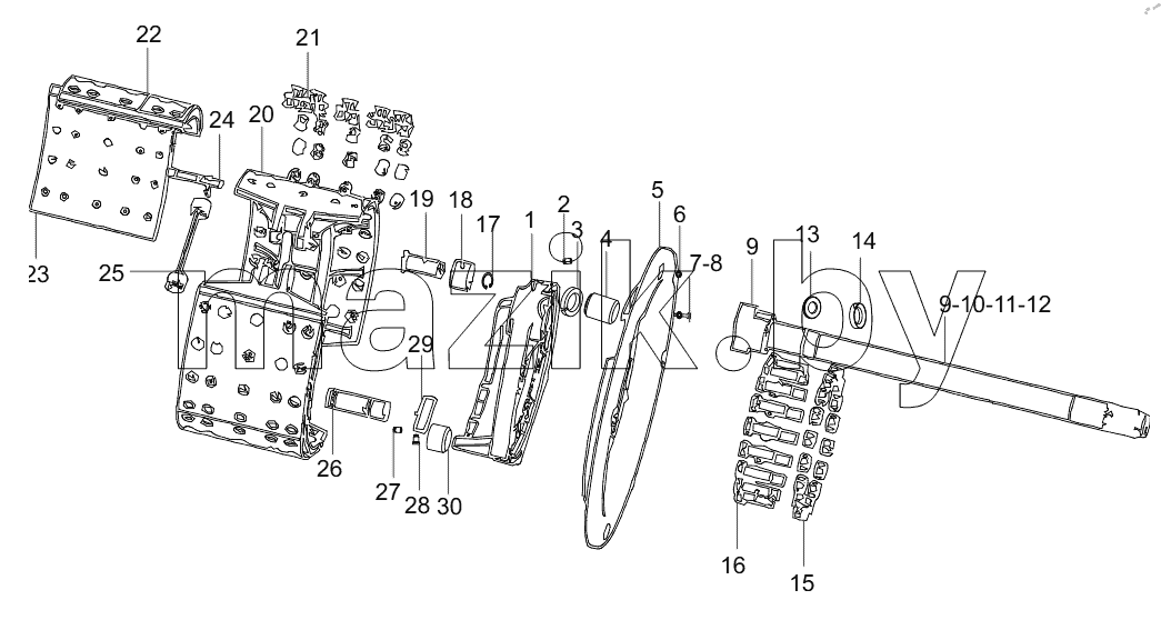  131402010001A033 Brake Assembly