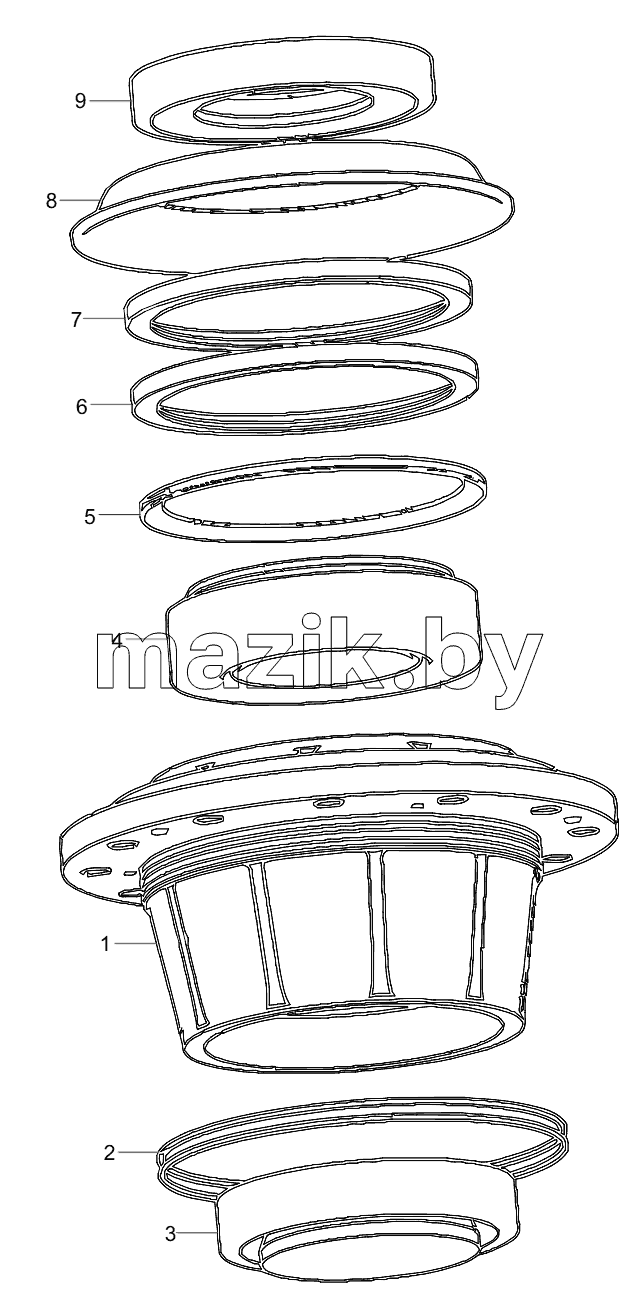  131401020099A161 Wheel Hub Assembly