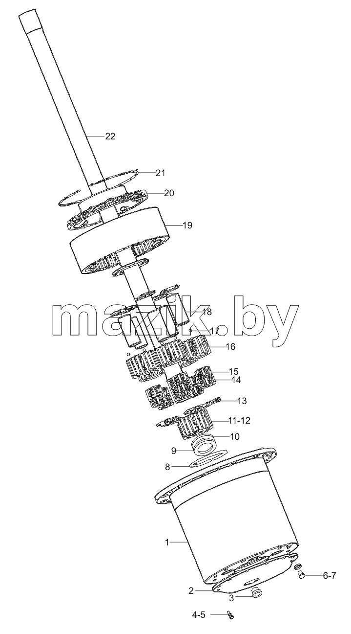  131401020099A162 Wheel Side Deceleration Device
