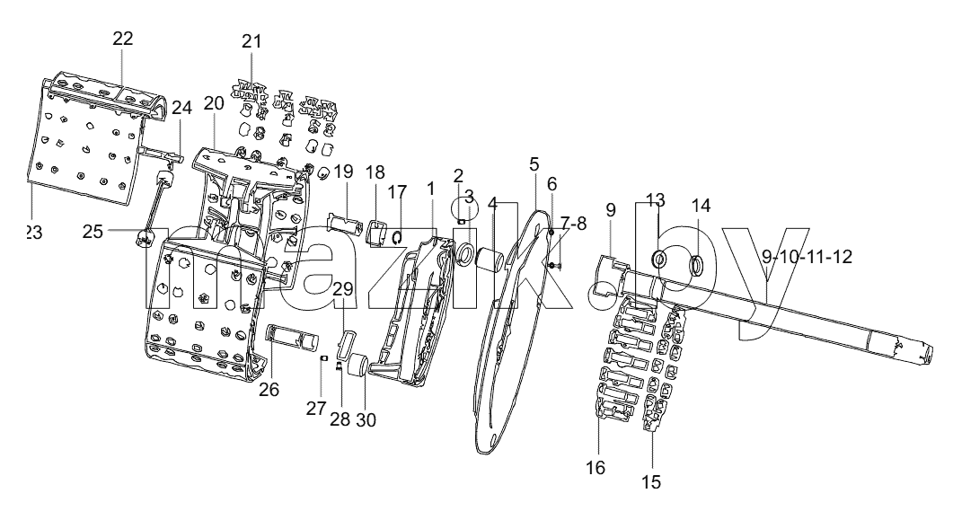  131402010001A033 Brake Assembly