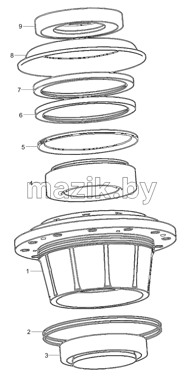  131401020099A161 Wheel Hub Assembly