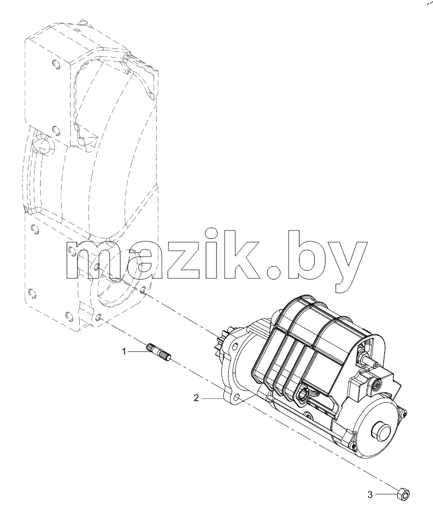  160102130004A084 Starter Motor Group