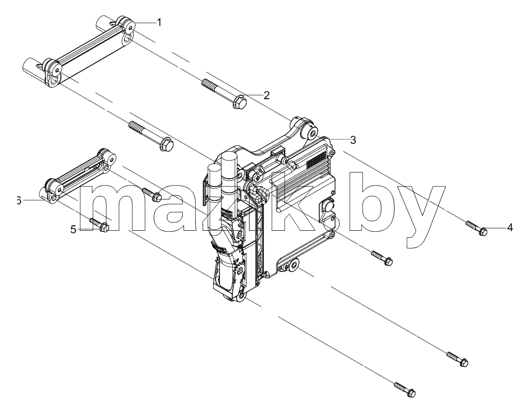  160102120008A206 Electronic Control Unit Group