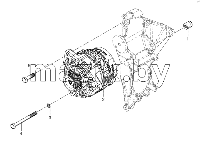  160102130004A089 Alternator group