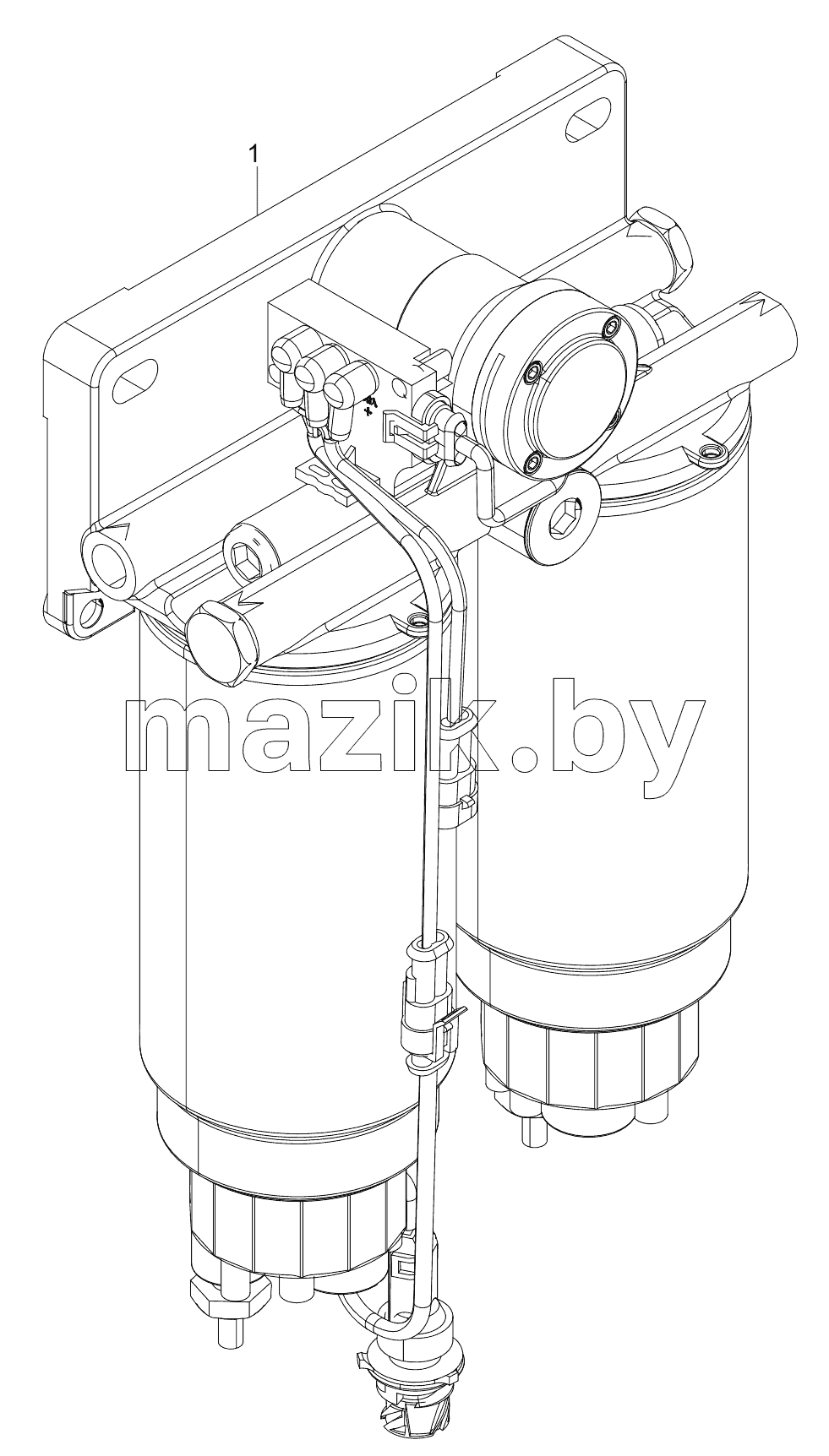  160102120008A208 Packing Box Chassis Parts Group