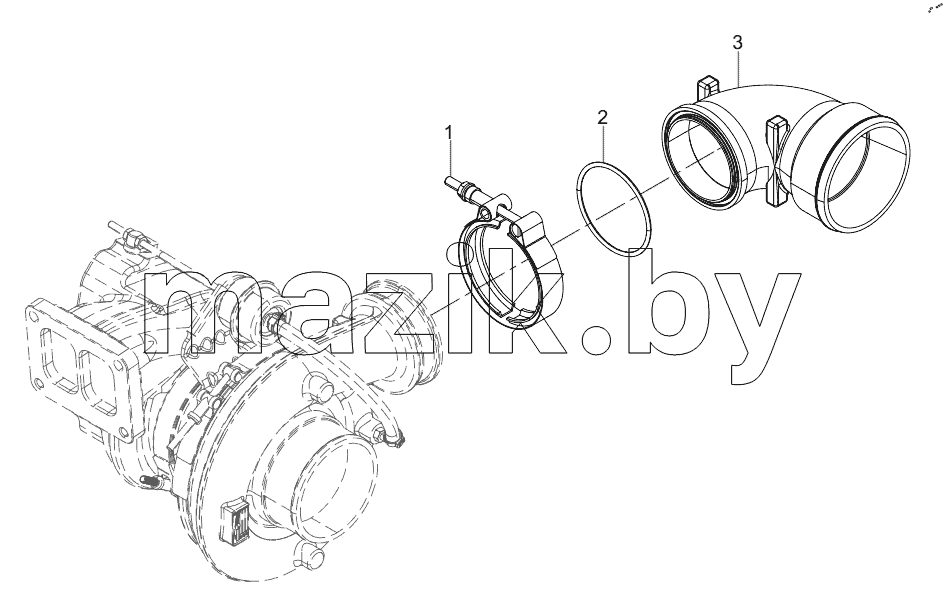  160102130004A079 Compressor Pipe Group