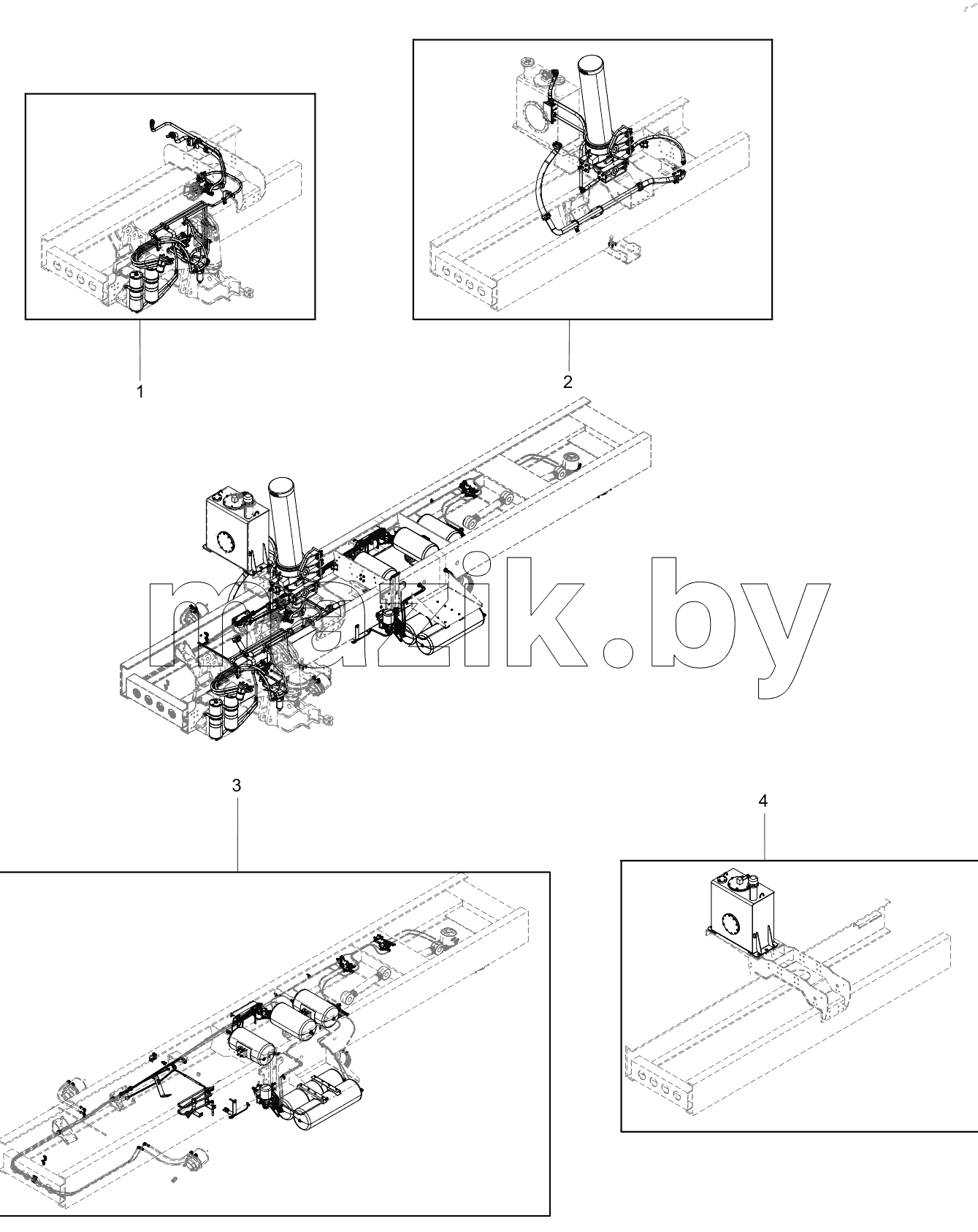  14350325 Hydraulic System Assembly