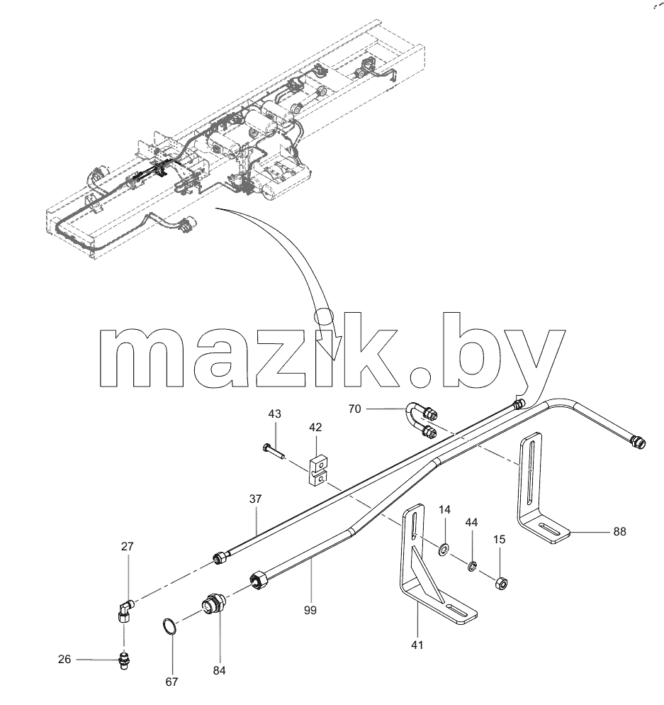  14357436 Brake System