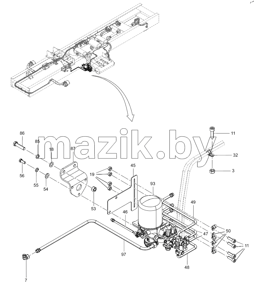  14357436 Brake System
