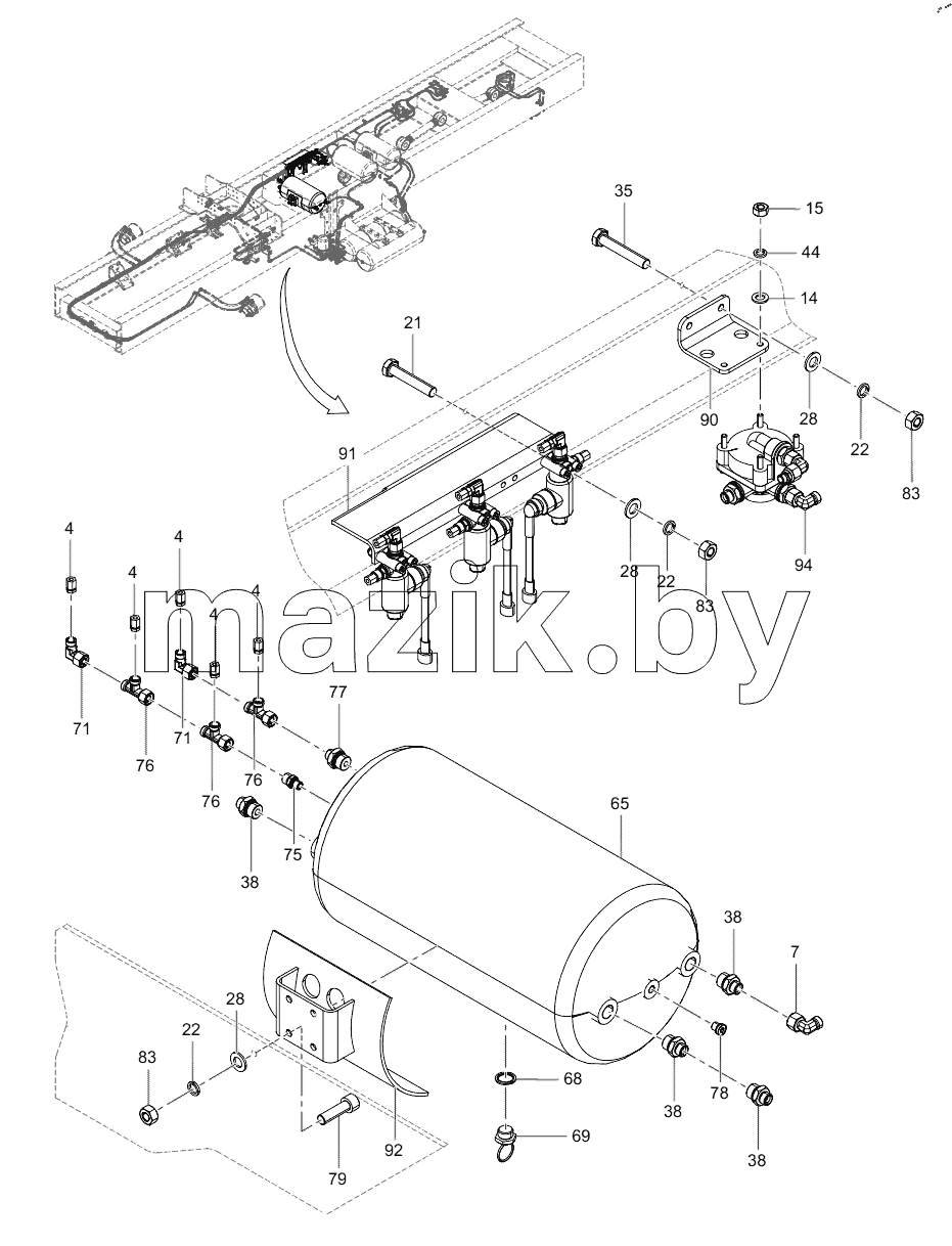  14357436 Brake System