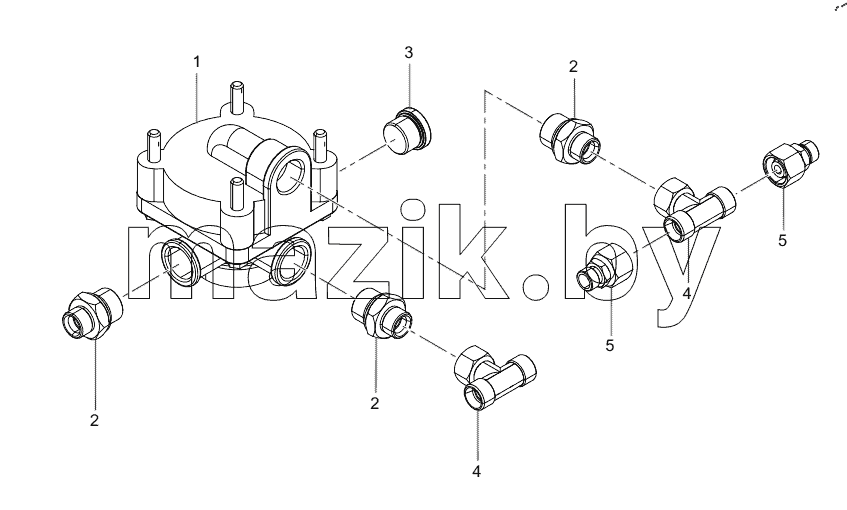  14513886 Relay Valve Adapter Installation
