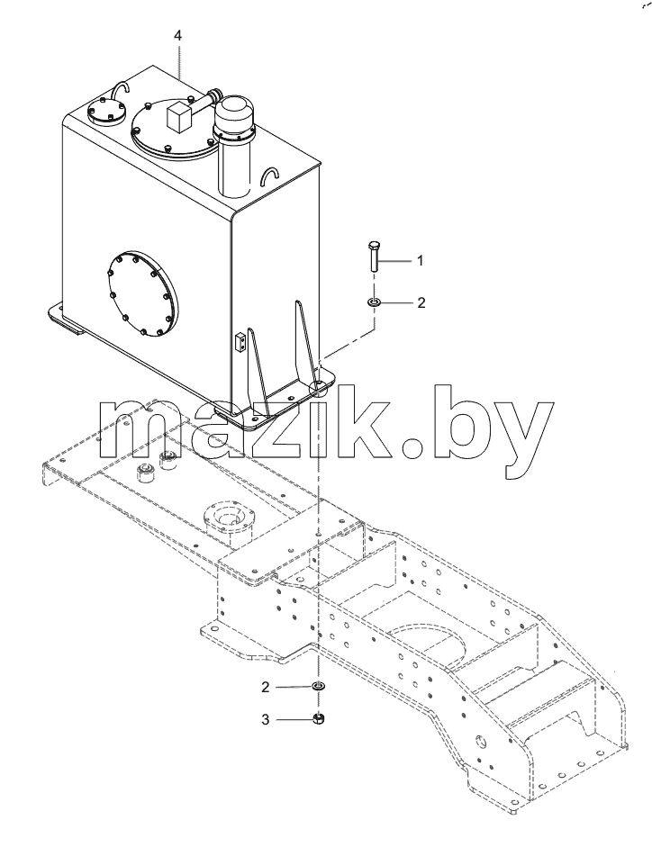  ODT004726538 Hydraulic Oil Tank Installation