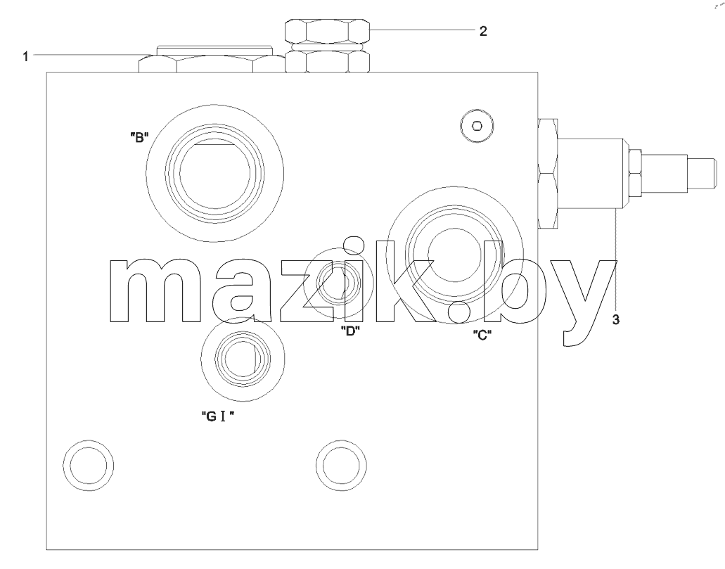  60000783 Steering valve group