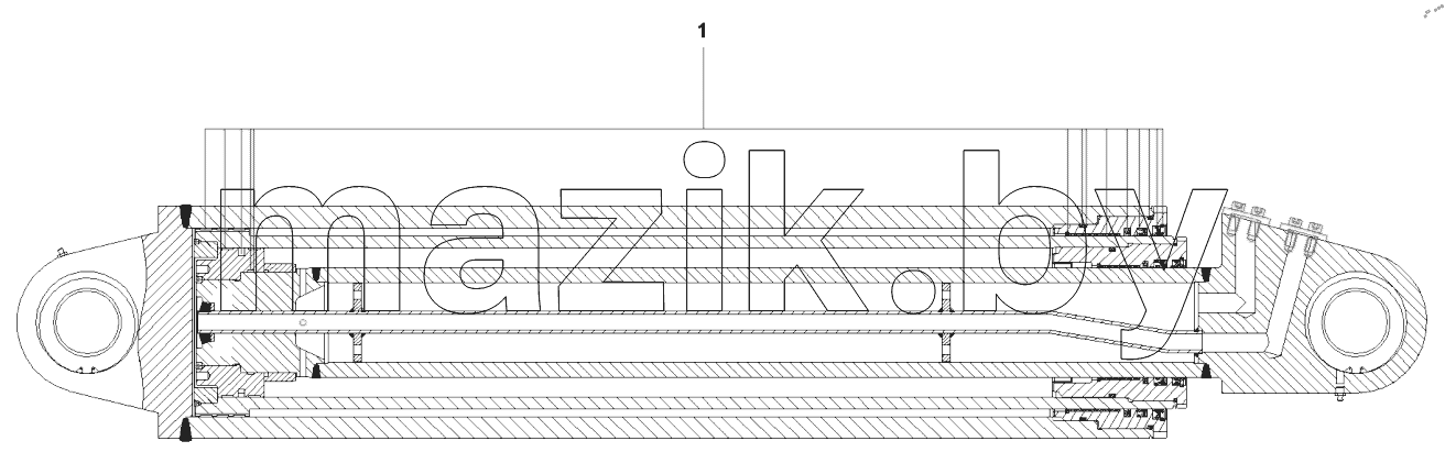  60212670 Hoisting cylinder