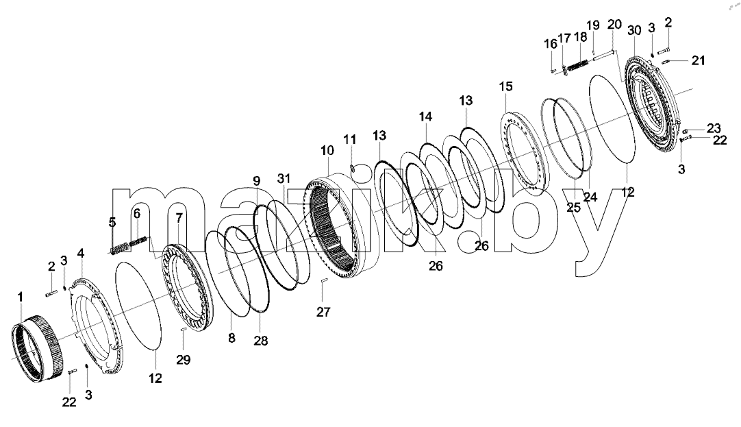  11510862 Brake assembly
