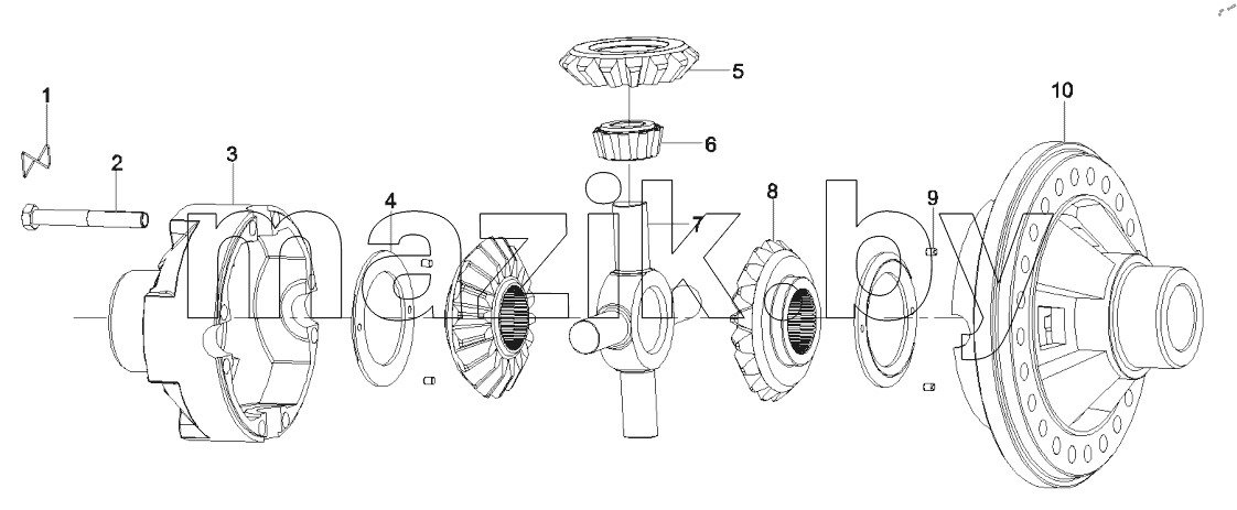  11182915 Differential assembly