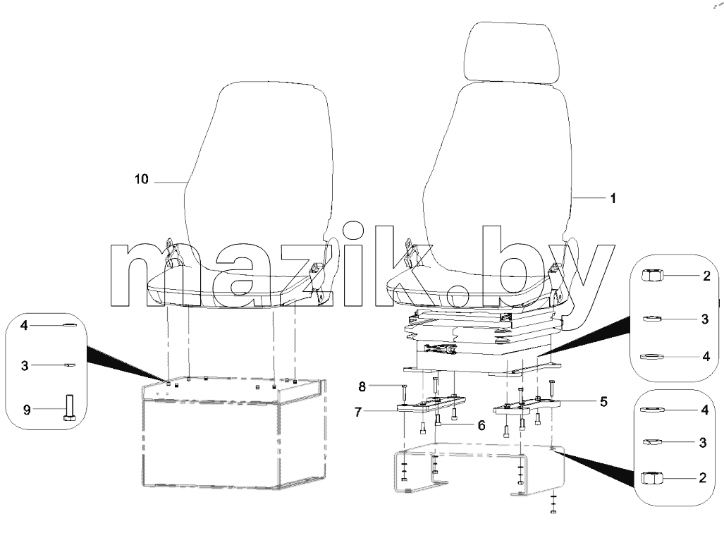  11569403 Seat assembly