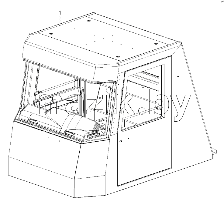  12952315 Subassembly of rigid dump