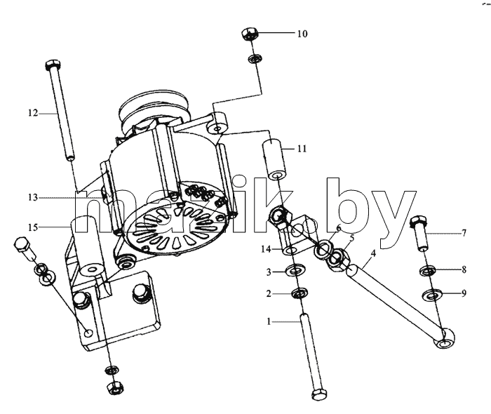 M3400-3701000A  AC ALTERNATOR