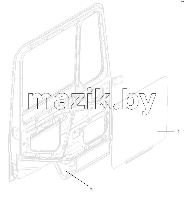  DOOR AND DOOR GLASS