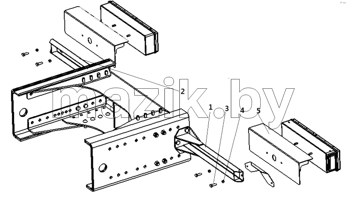  TAILLIGHT BRACKET / GENERAL / F3000