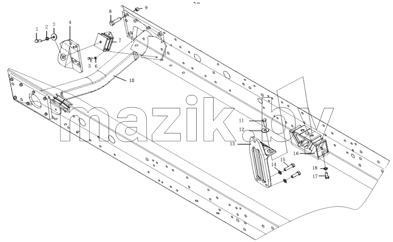  WP10E32 ENGINE SUSPENSION