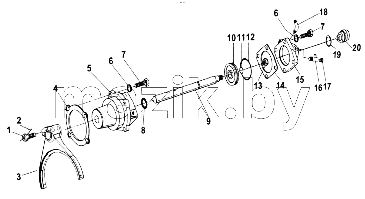  RANGE GEAR CYLINDER (FAST 12JS180TA)