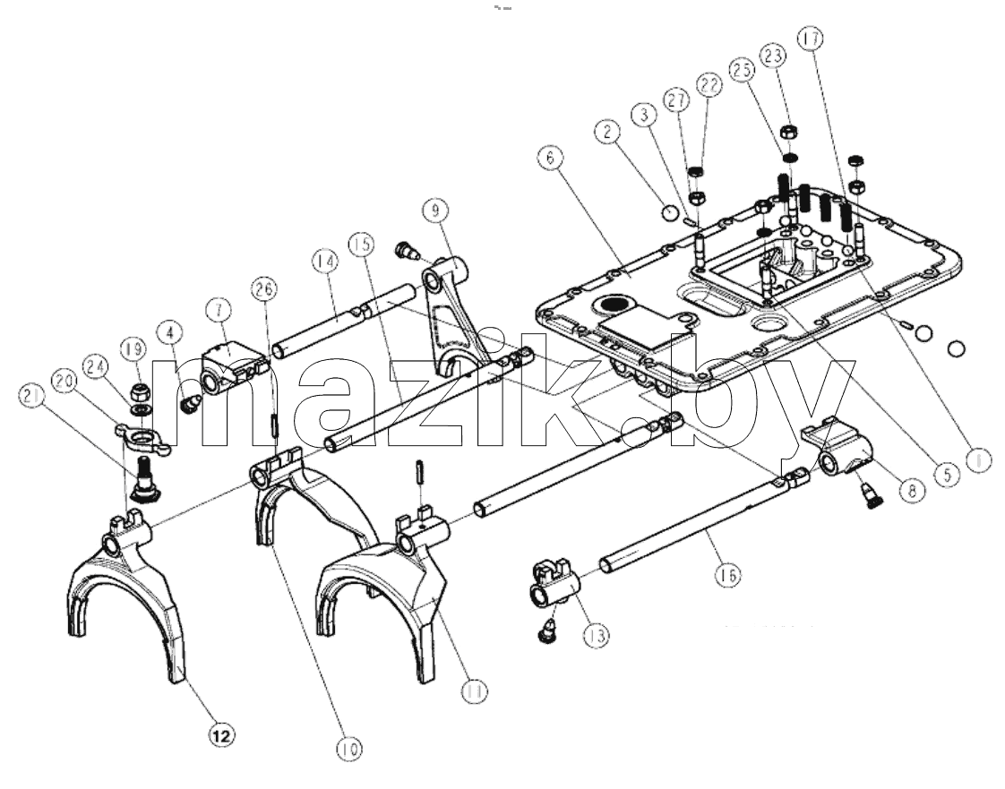  UPPER COVER ASSEMBLY (FAST 12JS180TA)