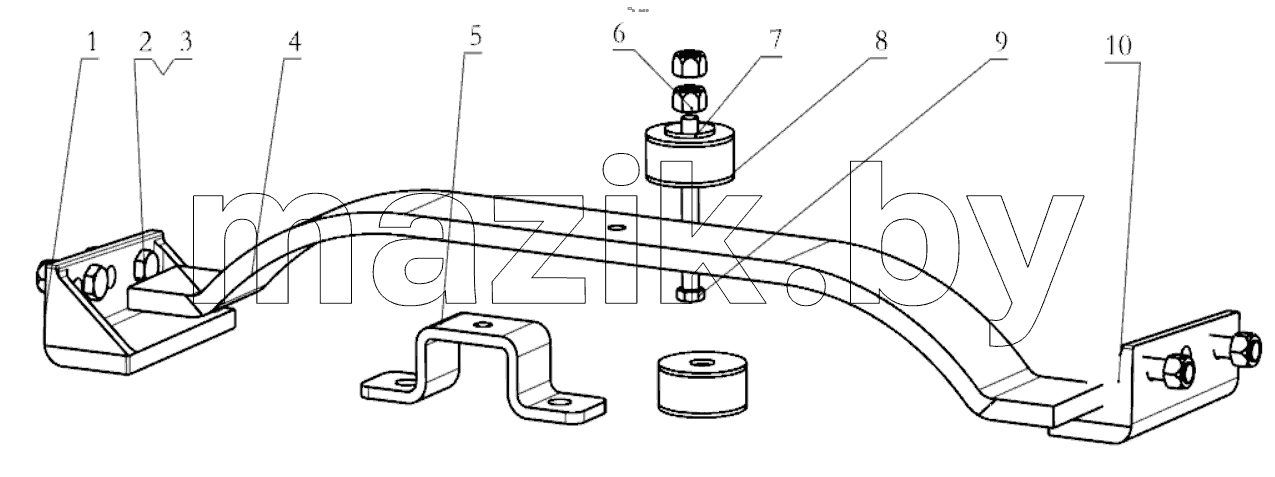  200T GEAR BOX SUPPORT