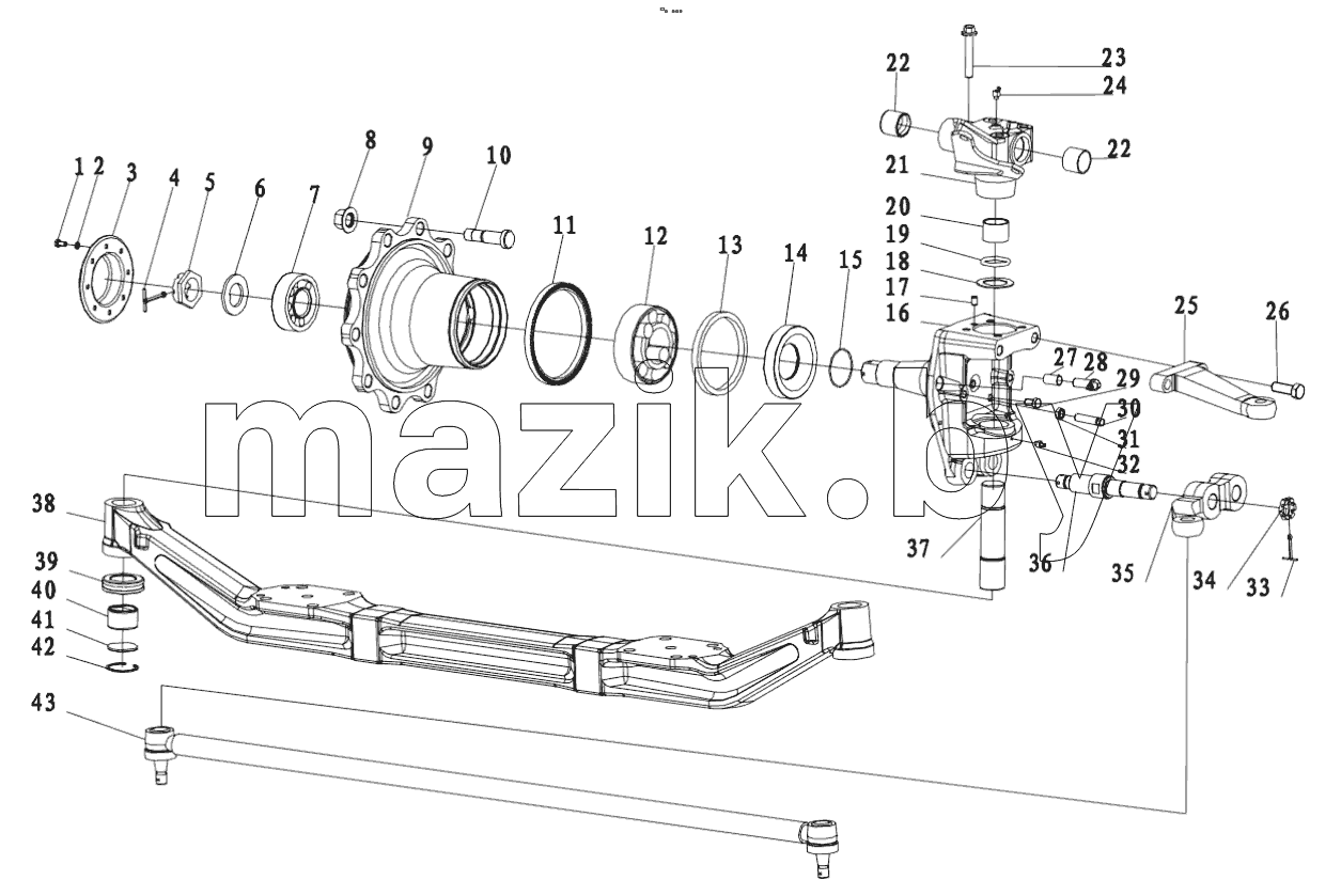  F2000 STEERING SHAFT